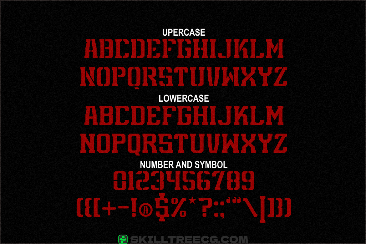 有衬线宋体品牌游戏标志商品醒目的海报坚固性军事精髓-756181-技能树 有衬线宋体品牌游戏标志商品醒目的海报坚固性军事精髓-756181-技能树