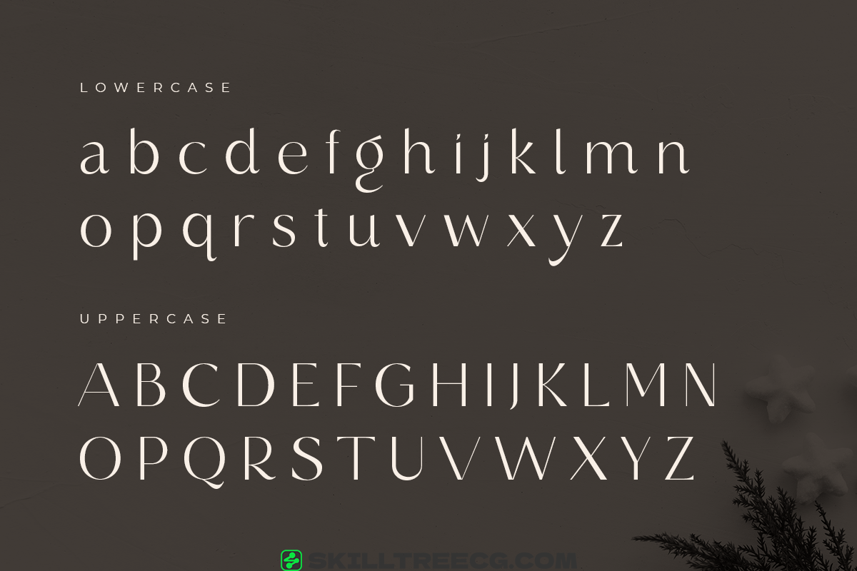 无衬线黑体独特形状随时为您的品牌增值豪华现代-293066-技能树 无衬线黑体独特形状随时为您的品牌增值豪华现代-293066-技能树