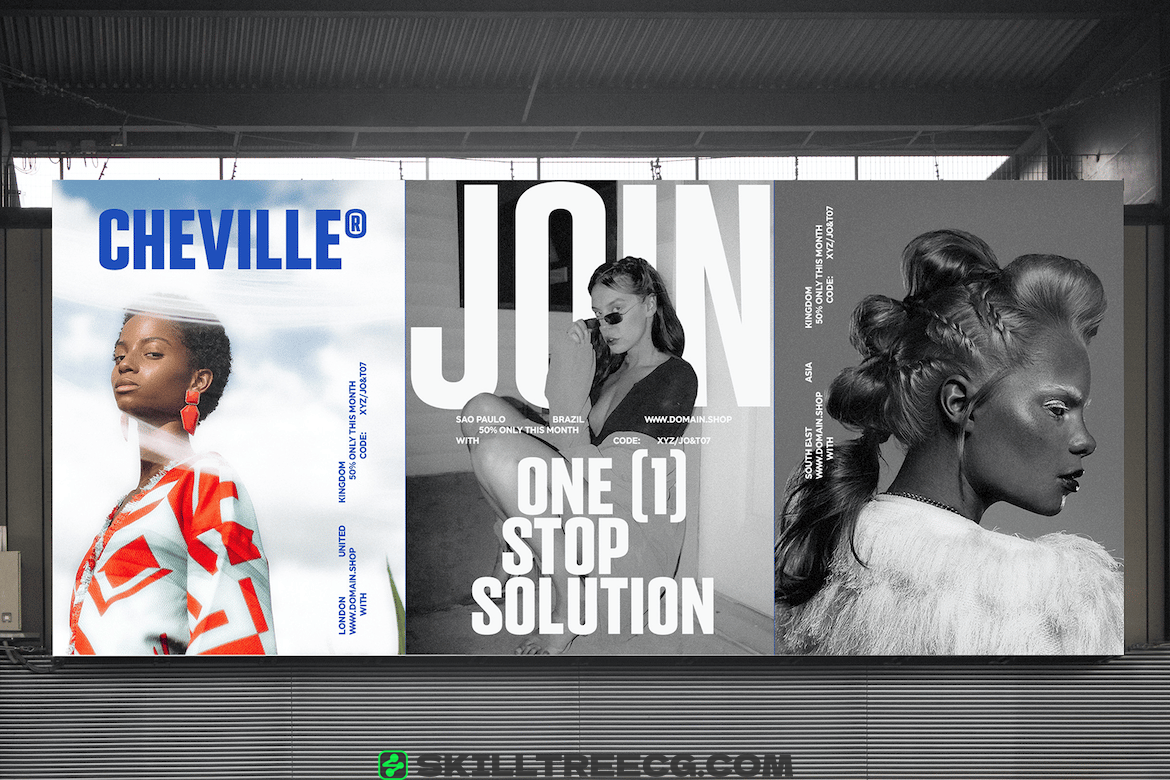 无衬线黑体海报杂志圣诞节感恩节生日周年纪念订婚婚礼-284201