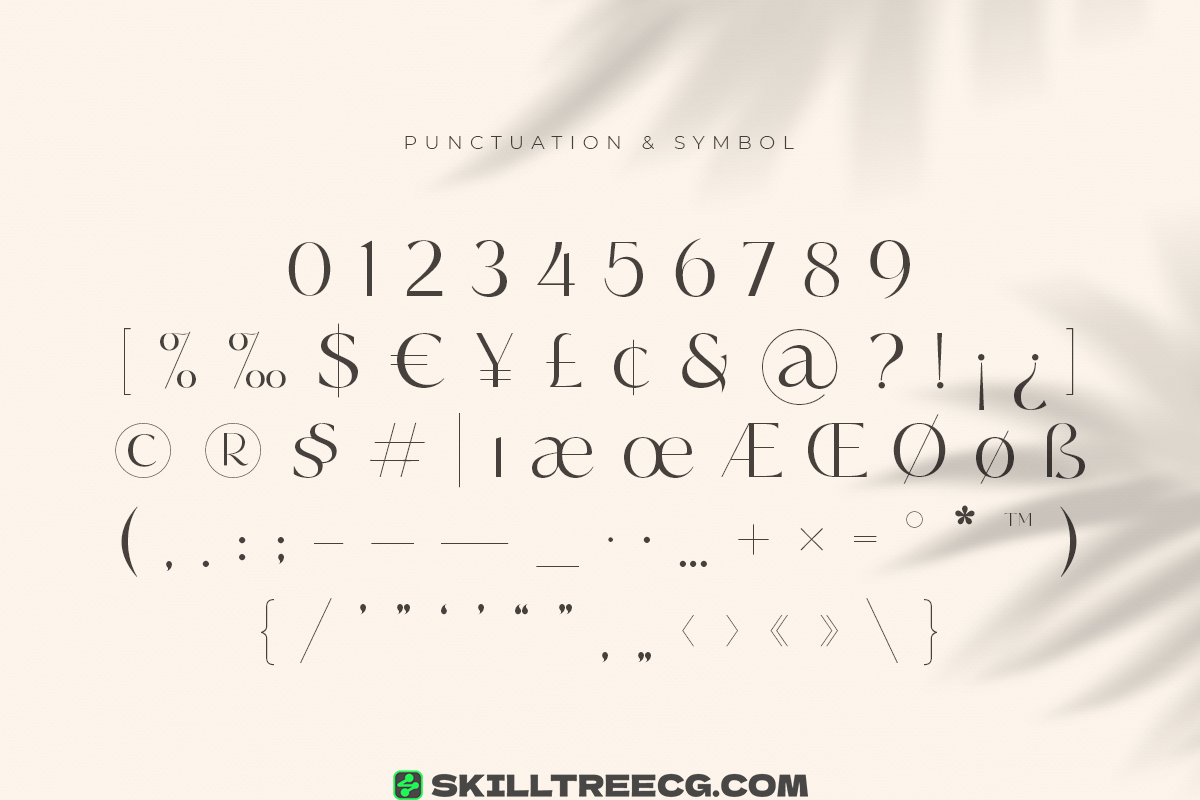 无衬线黑体独特形状随时为您的品牌增值豪华现代-293066-技能树 无衬线黑体独特形状随时为您的品牌增值豪华现代-293066-技能树