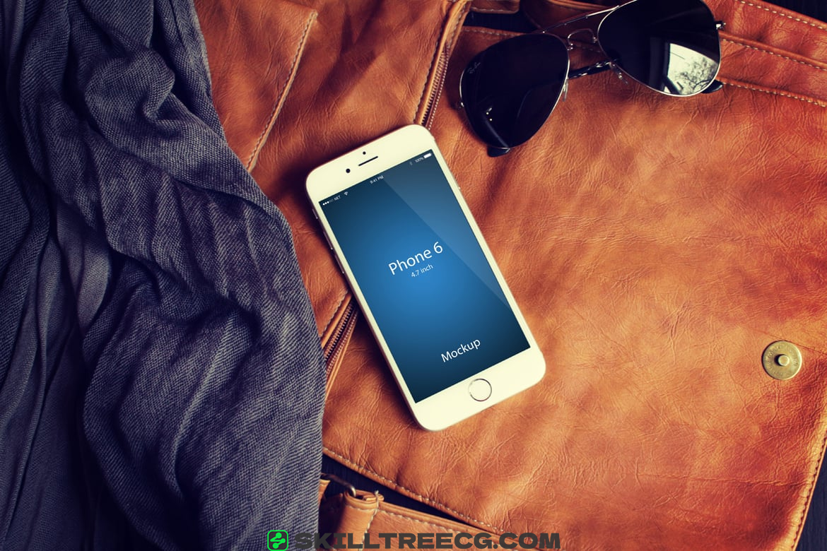 设备样机iphone手机屏幕iphone模拟通话手机应用程序模型-714765