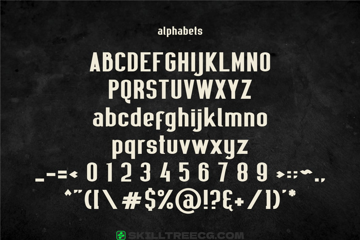 无衬线黑体每一个字形都有令人眼花缭乱的风格和强烈的个性-788388-技能树 无衬线黑体每一个字形都有令人眼花缭乱的风格和强烈的个性-788388-技能树