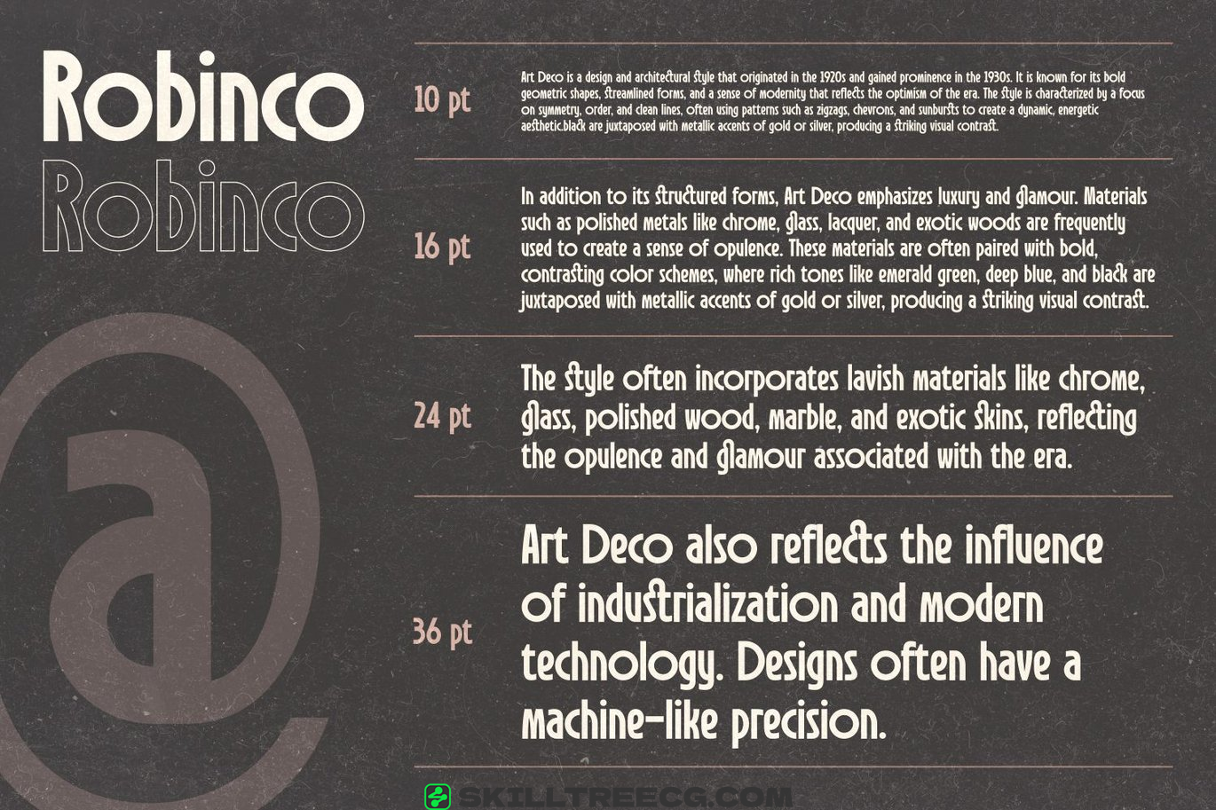 无衬线黑体装饰艺术字体连字新艺术皇家连字展示现代艺术-607802