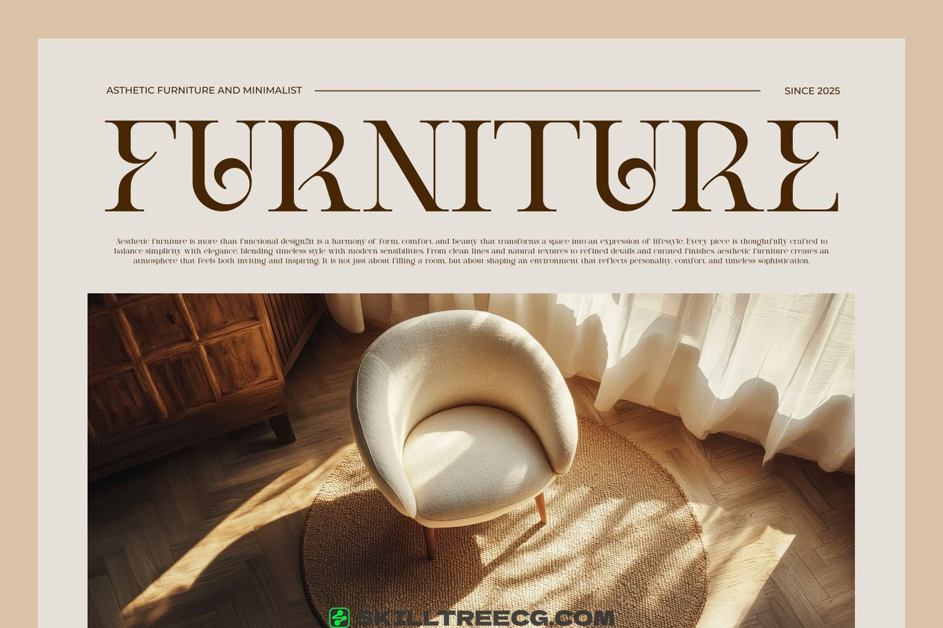 有衬线宋体邀请卡设计酷炫徽标电影标题电影名称品牌名称-875522