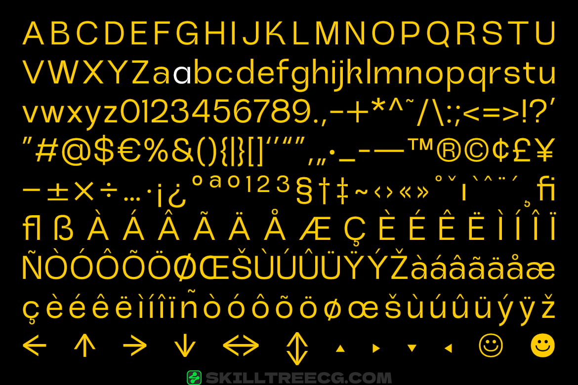 无衬线黑体品牌网站标题徽标设计-658577-技能树 无衬线黑体品牌网站标题徽标设计-658577-技能树