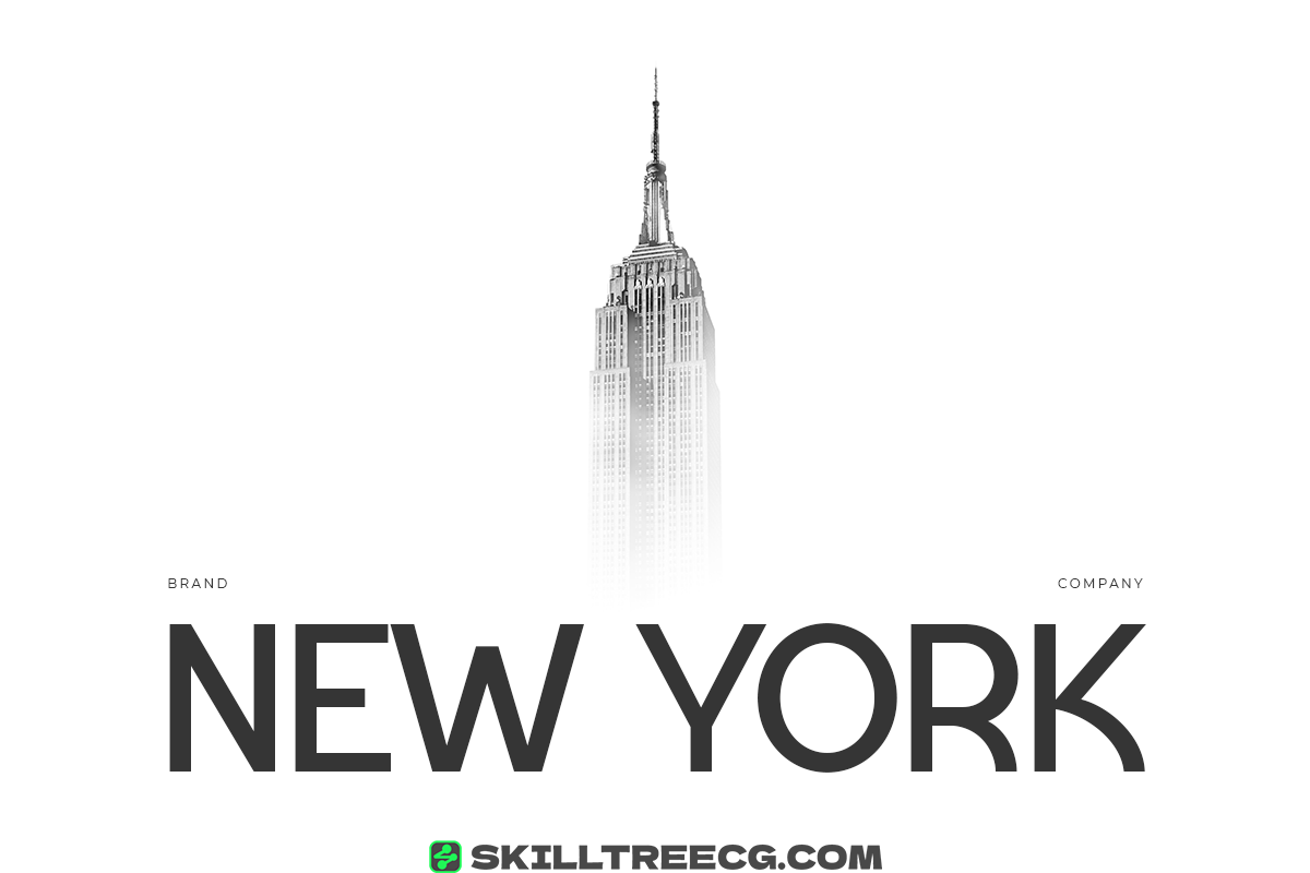 无衬线黑体现代企业优雅独特优雅的外观徽标品牌杂志-196343