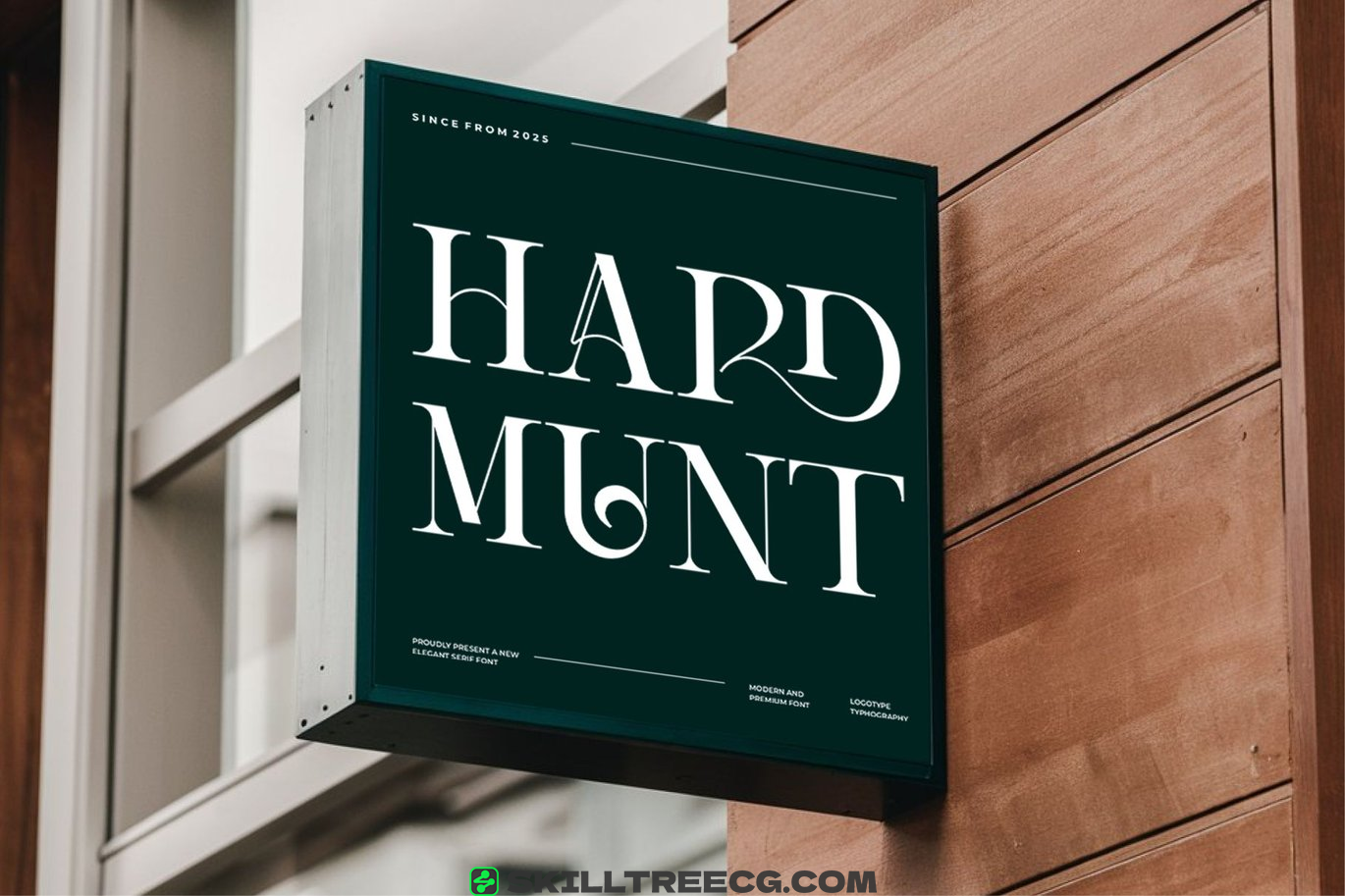 有衬线宋体邀请卡设计酷炫徽标电影标题电影名称品牌名称-875522