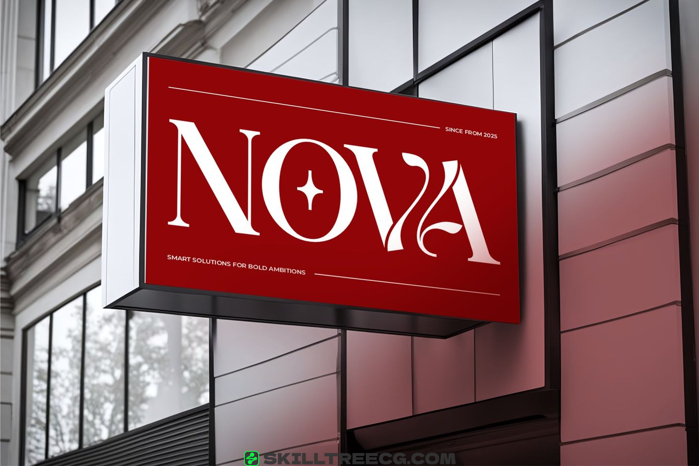 有衬线宋体邀请卡设计酷炫徽标电影标题名片书名品牌名称-762749-技能树 有衬线宋体邀请卡设计酷炫徽标电影标题名片书名品牌名称-762749-技能树