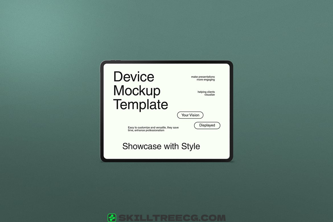 设备样机专业版模型平板电脑显示器创意产品设备苹果屏幕-331514