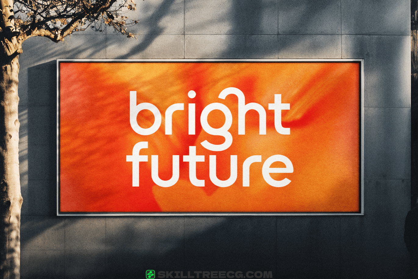 无衬线黑体品牌海报网页设计徽标创作-748820