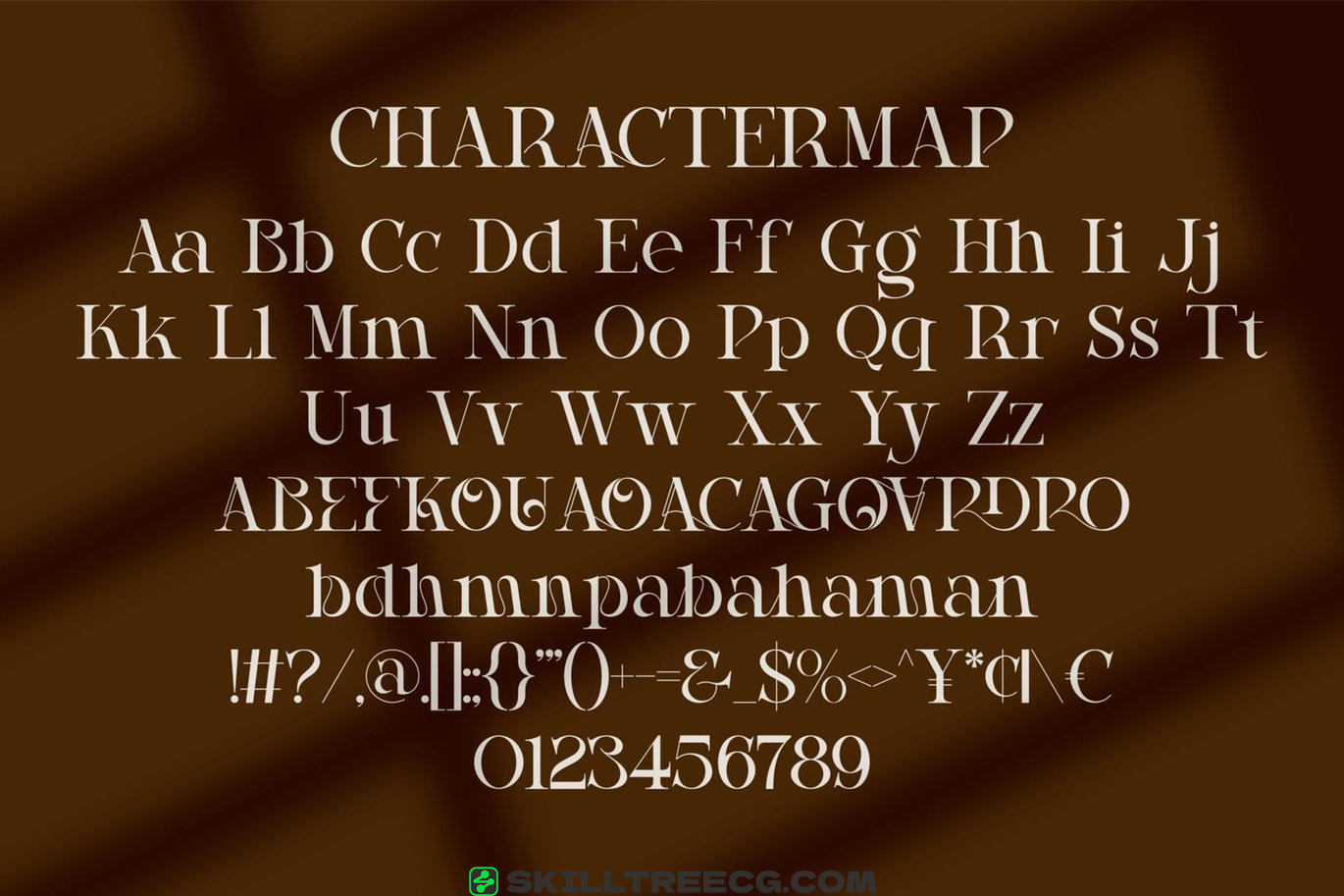 有衬线宋体邀请卡设计酷炫徽标电影标题电影名称品牌名称-875522