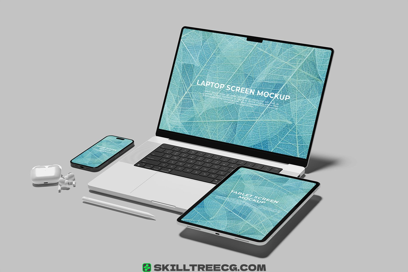 设备样机数字模型俯视图设计应用程序现实推广网站笔记本-354918-技能树 设备样机数字模型俯视图设计应用程序现实推广网站笔记本-354918-技能树