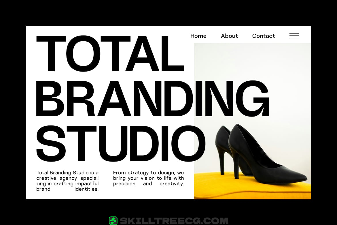 无衬线黑体品牌网站标题徽标设计-658577-技能树 无衬线黑体品牌网站标题徽标设计-658577-技能树