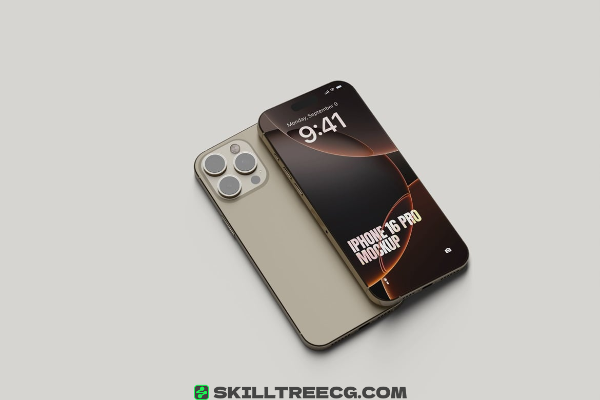 设备样机iphone16模型iphone模型iphone 16iphone模型电话-320196