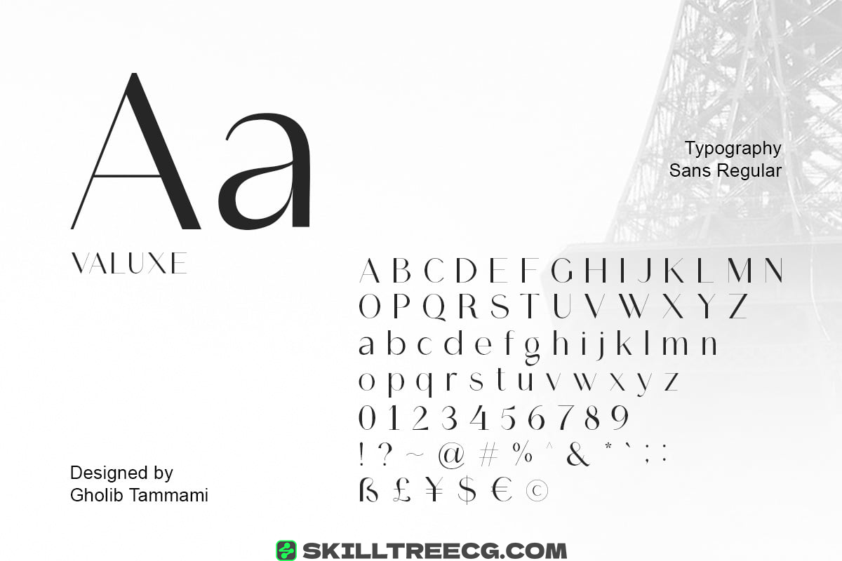 无衬线黑体基本字体任何优雅风格-555852-技能树 无衬线黑体基本字体任何优雅风格-555852-技能树