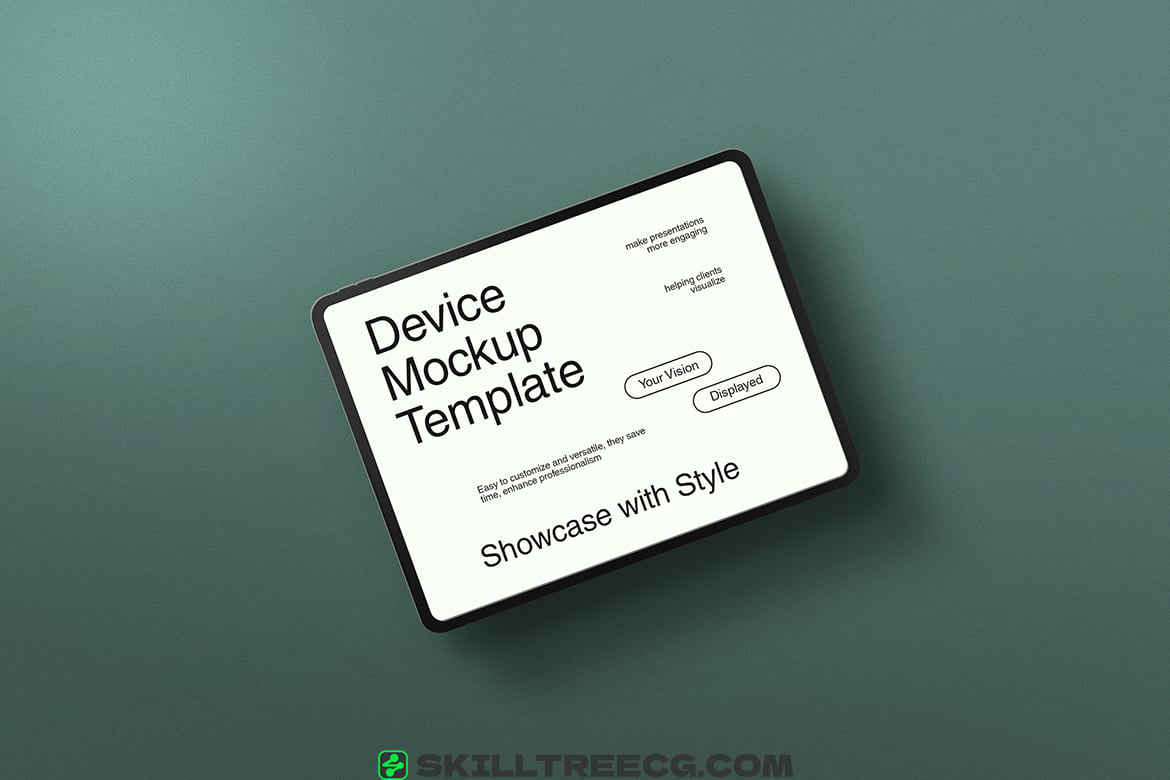 设备样机专业版模型平板电脑显示器创意产品设备苹果屏幕-331514