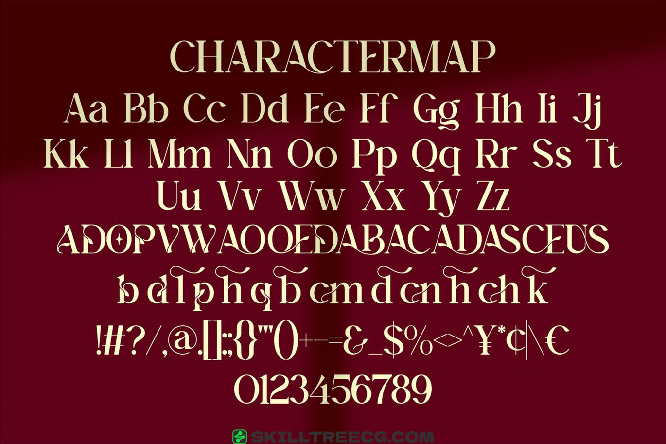 有衬线宋体邀请卡设计酷炫徽标电影标题名片书名品牌名称-762749-技能树 有衬线宋体邀请卡设计酷炫徽标电影标题名片书名品牌名称-762749-技能树