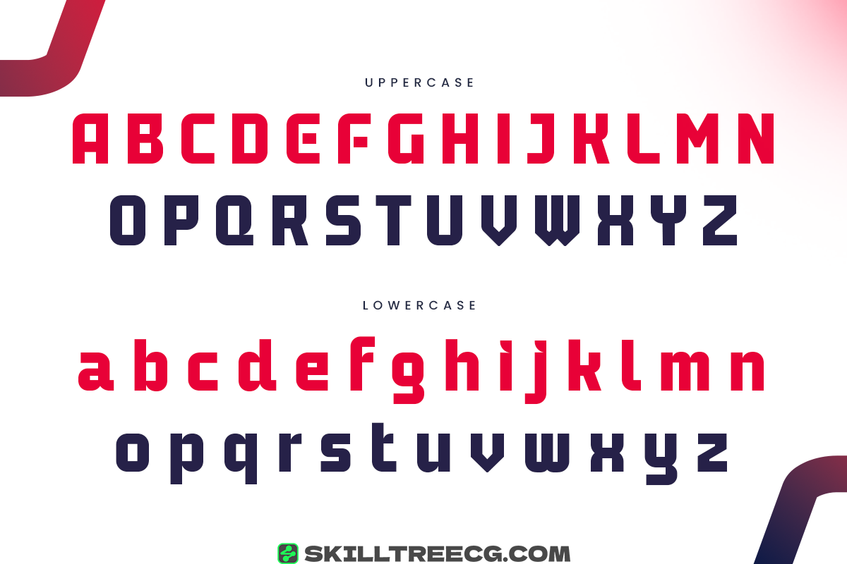 无衬线黑体字母连接现代风格徽标品牌材料时尚标识-985587