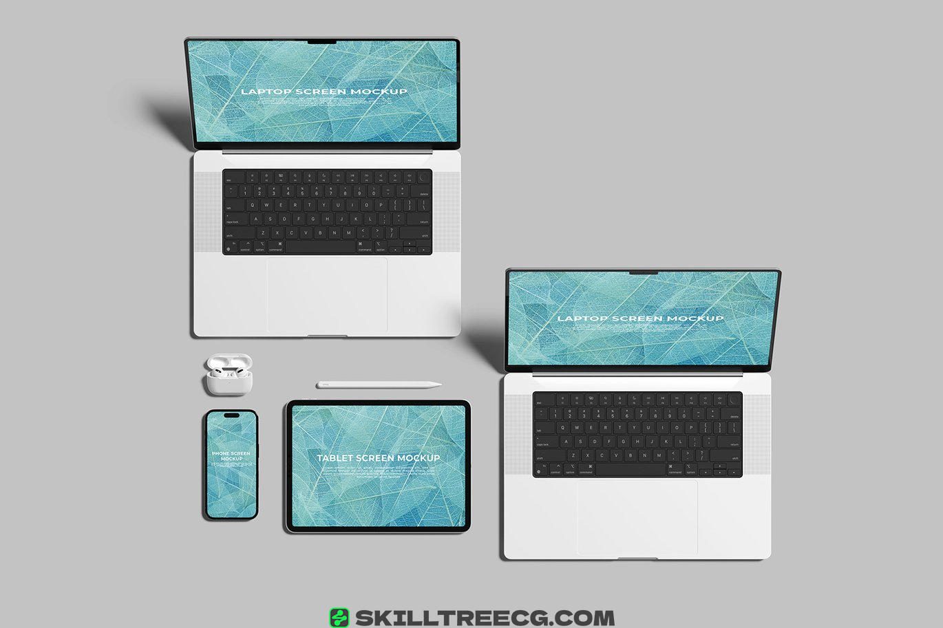 设备样机数字模型俯视图设计应用程序现实推广网站笔记本-354918-技能树 设备样机数字模型俯视图设计应用程序现实推广网站笔记本-354918-技能树