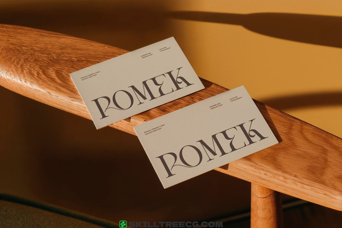 有衬线宋体邀请卡设计酷炫徽标电影标题电影名称品牌名称-875522