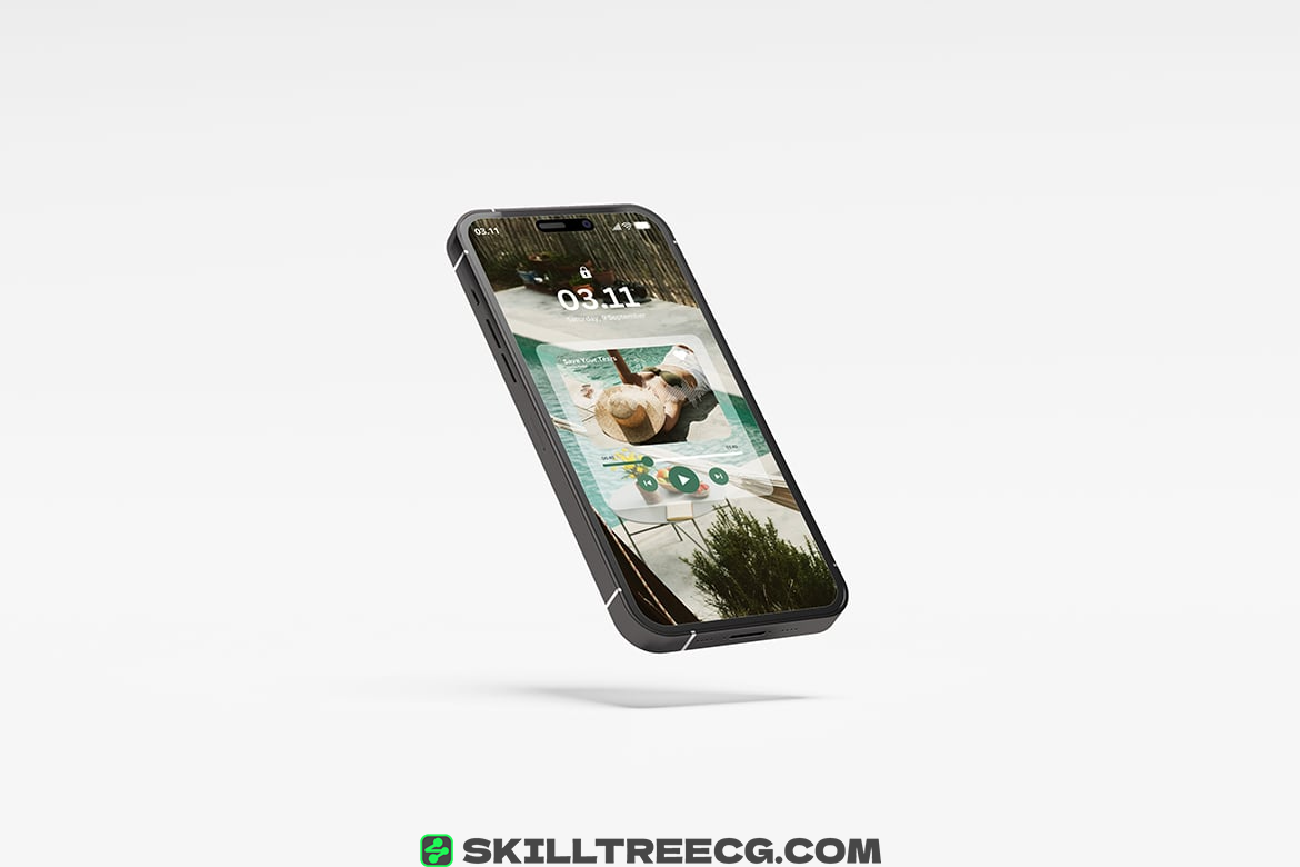 移动模型手机模型移动模型移动电话模型iphone16促销模型-902598