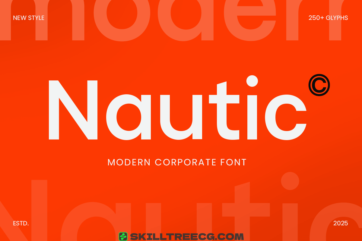 无衬线黑体徽标商业品牌数字设计-962470