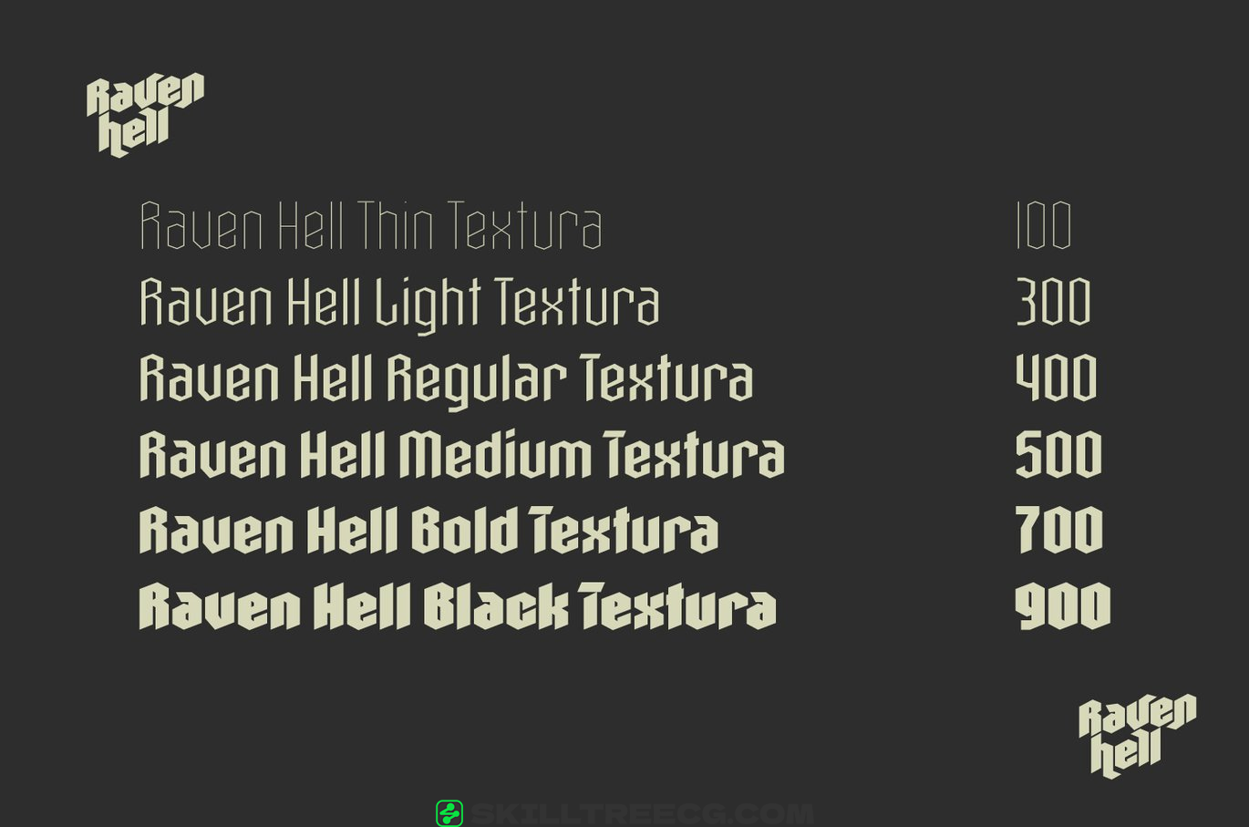 无衬线黑体服装标签包装品牌任何哥特式主题项目-308234