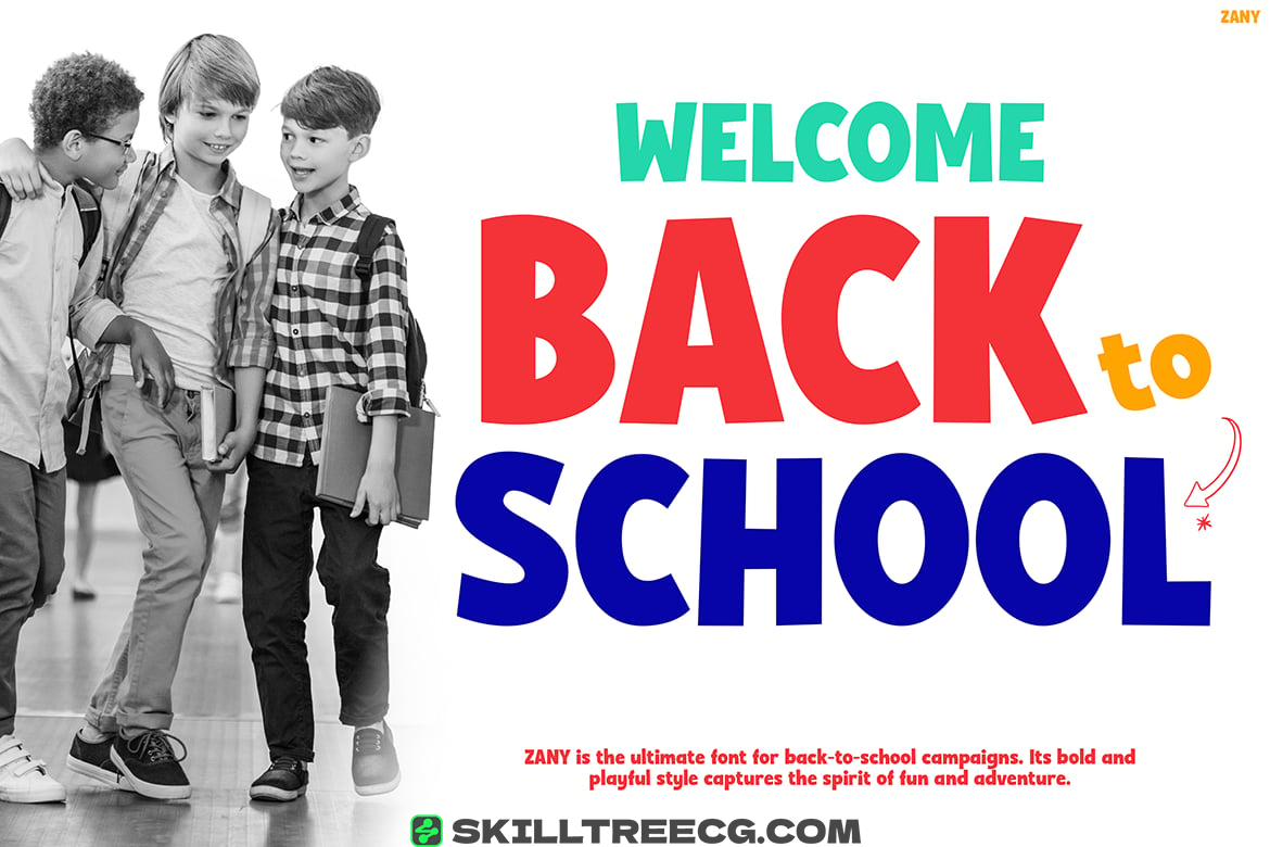 无衬线黑体儿童产品包装零食品牌教育海报活动书籍活动传单-490429