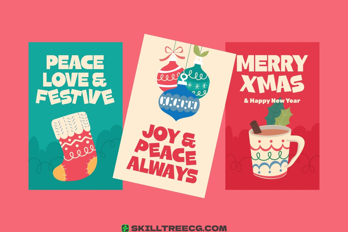 无衬线黑体适合贺卡海报节日装饰等各种创意应用-956084-技能树 无衬线黑体适合贺卡海报节日装饰等各种创意应用-956084-技能树