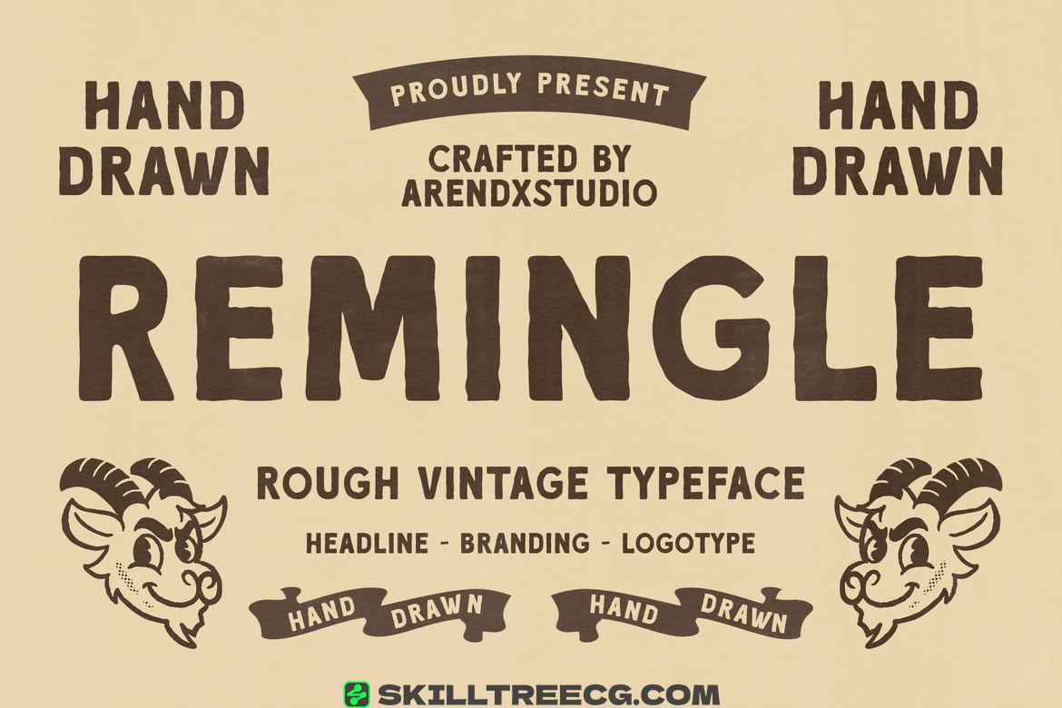 无衬线黑体新闻品牌徽标编辑设计-714414