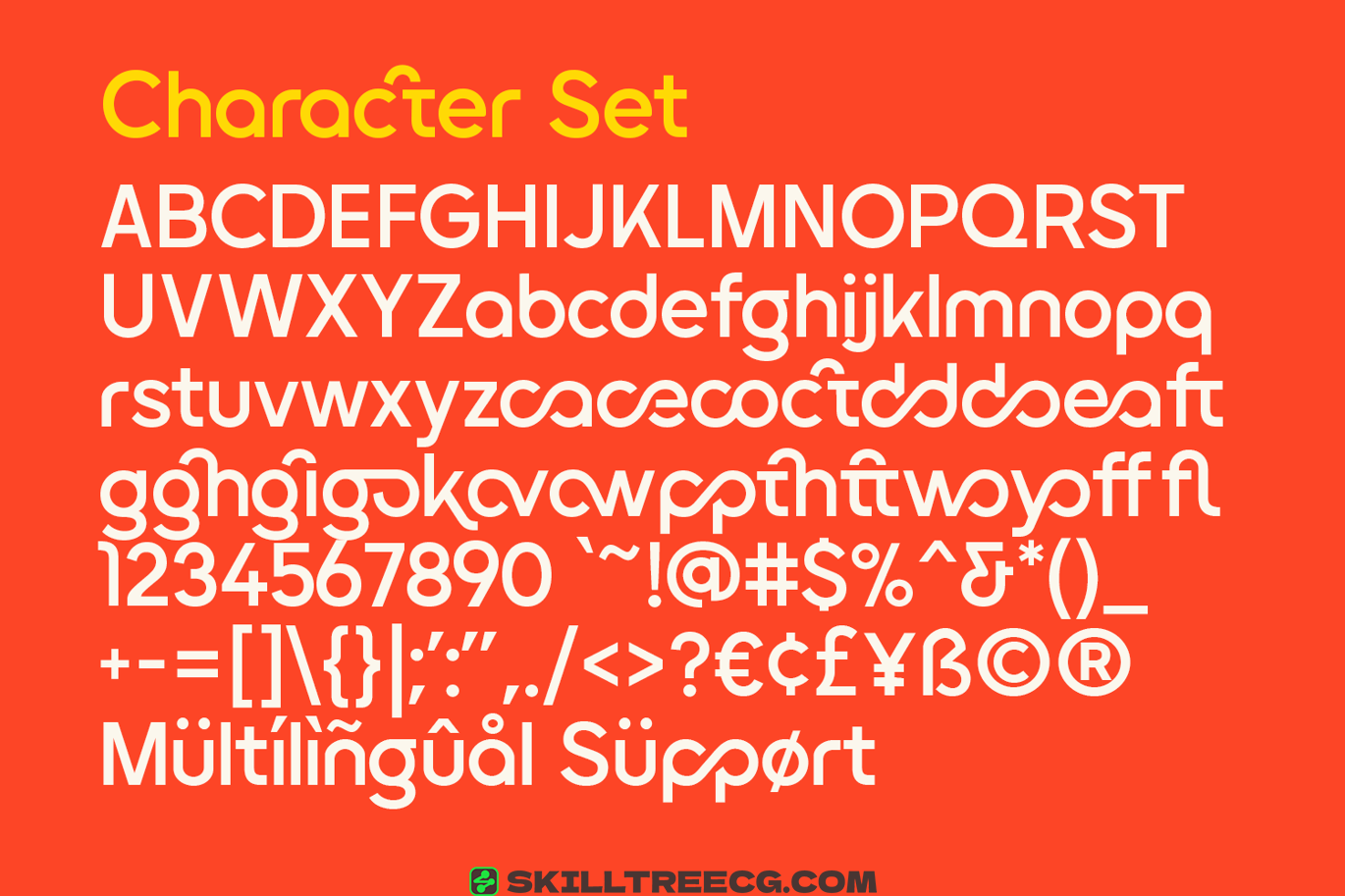 无衬线黑体品牌海报网页设计徽标创作-748820