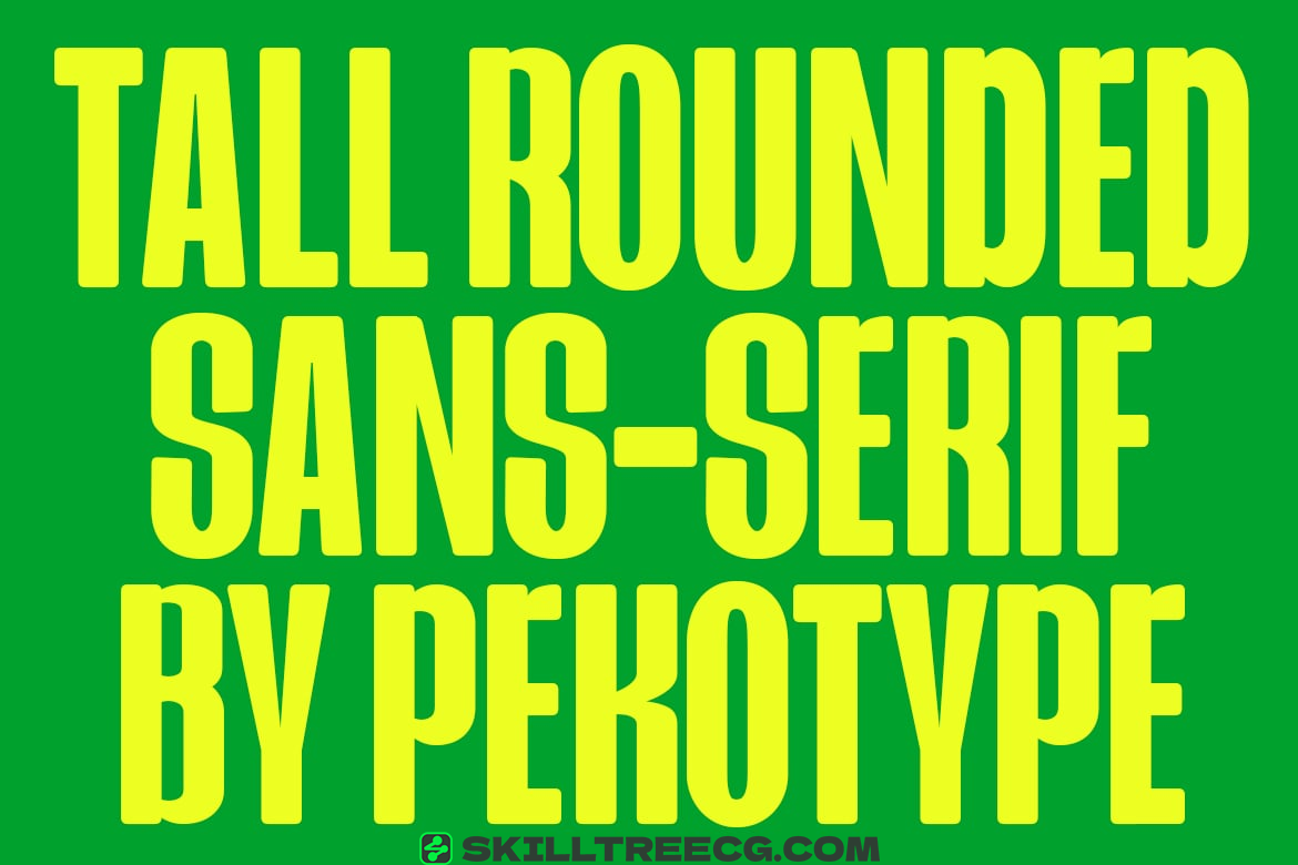 无衬线黑体浓缩圆形字体圆形圆角字体方形食物字体粗体-638303